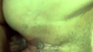 latina amateur uses dildo for intense pussy masturbation and horny sex