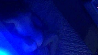 Claudia's big booty gets pounded by a white guy