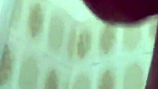 Woman enjoys intense self-pleasure in the bathroom