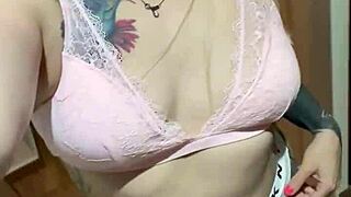 alina modelista with big ass tattoo greets ready for action