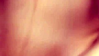 hairless juicy small tender pussy getting creampied by a slut in detailed action