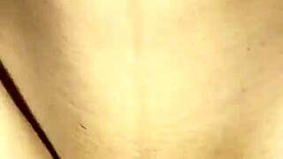 hairless juicy small tender pussy getting creampied by a slut in detailed action