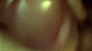 Mulatta gives big handjob and blowjob