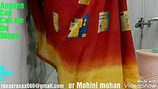 indian girl fingering her pussy in bath, then shoving toothbrush inside for sexy homemade fun 😏💦