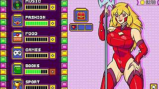 Double shot gals in classic arcade style hentai on nintendo switch