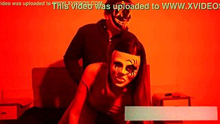 halloween special fucking in the purge with neighbor's old man