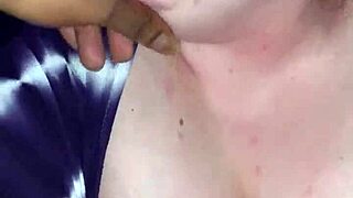 i'm givin' this big cock some gud head, suckin' it deep an' sloppy like a pro