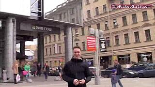 sexy babe feels intense pleasure getting pounded doggystyle in threesome