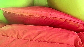 Oh god, moaning while grinding my tight ebony pussy on the pillow until I cum so hard!