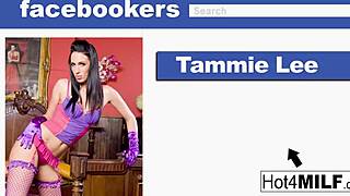 Hot brunette seduces in lingerie!