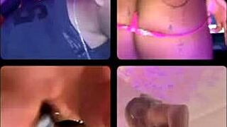 Masturbating live on Instagram with a gorgeous babe