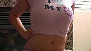 Hot Blonde with Big Boobs in Lingerie Photoshoot