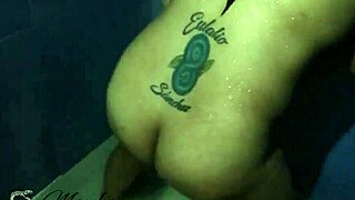 Latina Milf Masturbates In Shower, Bent Over For Intense Orgasm