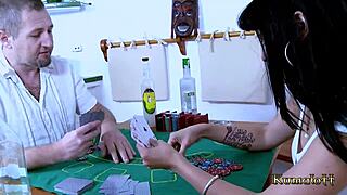 Inked Samantha Pink gets a hot European fuck with big tits and ass