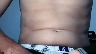 Handjob With Vibrating Toy Pussy On Big Monster Cock