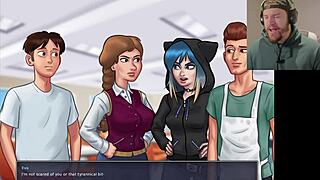 i started drama with my chemistry teacher in summertime saga