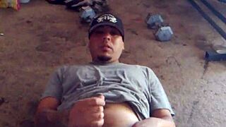 Gay Boy Engages in Solo Activity