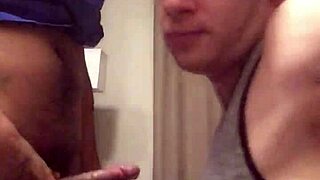 My white boy suckin' that mexican cock so good