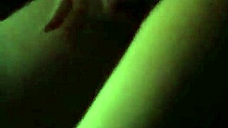 slutty milf fingering her pussy in close-up homemade solo