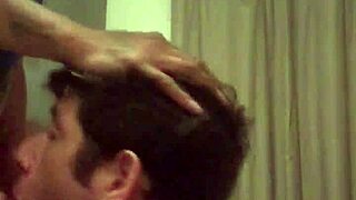 My white boy suckin' that mexican cock so good