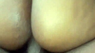 Dymplez bends over for doggystyle blowjob and sucking.