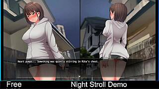 night stroll demo in hentai anime style