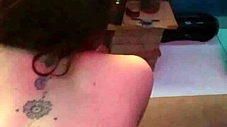 Pretty babe bent over in doggystyle