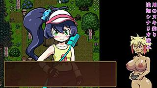 【川のヌキ釣り実況プレイ03】クリア後の鮎祭りに参加する！