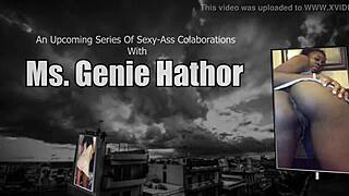 Ms. Genie Hathor Says, Watch Me Masturbate Nude And Wet!