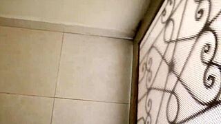 Colombian Wife's Infidelity: Catching Her Fucking Stranger with Big Ass and Small Tits in My Home