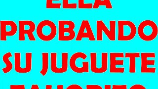 ella y su juguete nuevo, oh man it's so fun