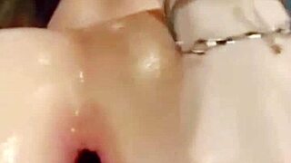 i stretched my ass insanely with toys until it gaped wide