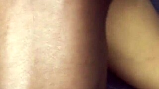 Amateur Teen Couple Rides Cock To Orgasm Outdoors