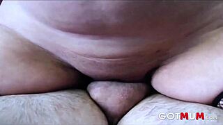 Can you handle this euro milf's big tits facial?