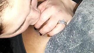 i love sucking this milf's cock in amateur blowjob sessions, feeling every inch deep