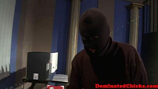 Fat woman gets rough domination and double penetration