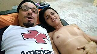 Bluezao and amateur Dany Rio in a steamy encounter