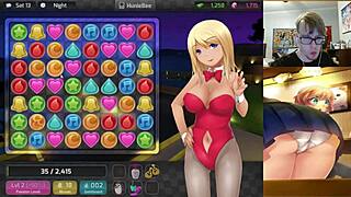 Aiko and Milf Jessie Get Cumshot in Huniepop Uncensored