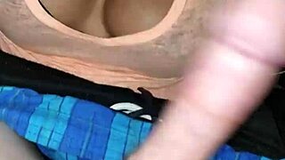 Enjoying a pleasant blowjob experience