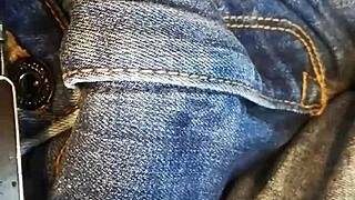 peeing in the bathroom 😌