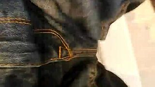 peeing in the bathroom 😌