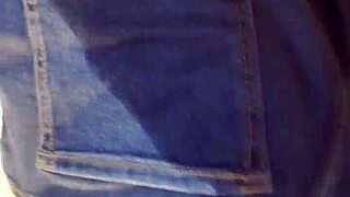 peeing in the bathroom 😌