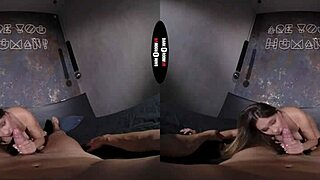 Shaved pussy takes on a hardcore role in POV