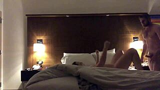 I captured this intimate sex tape with my girlfriend