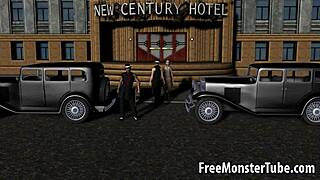 I love hot 3d blonde babe getting fucked hard