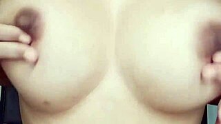 This hot amateur shows off in cosplay costumes while masturbating on webcam! 😍