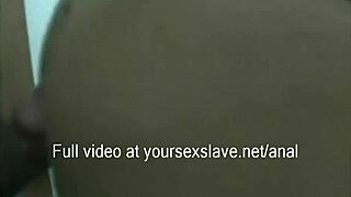 Hot Amateur Girl In Thong Fingers Tight Ass And Masturbates