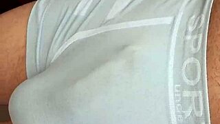 i got this hardon in my tight shorts while walking outdoor in public and it was so tight and bulging out