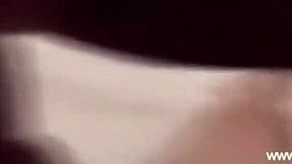 Girlfriend fingering her pussy with horny enjoyment and natural tits