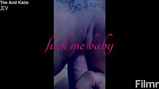 Teasing him in lingerie with big cock POV